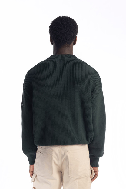 Green Oyster Knit