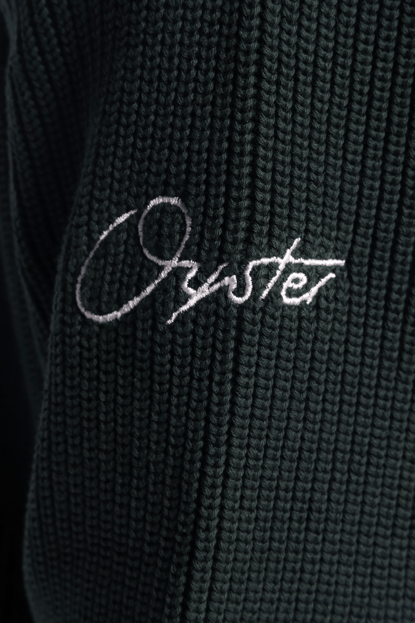 Green Oyster Knit
