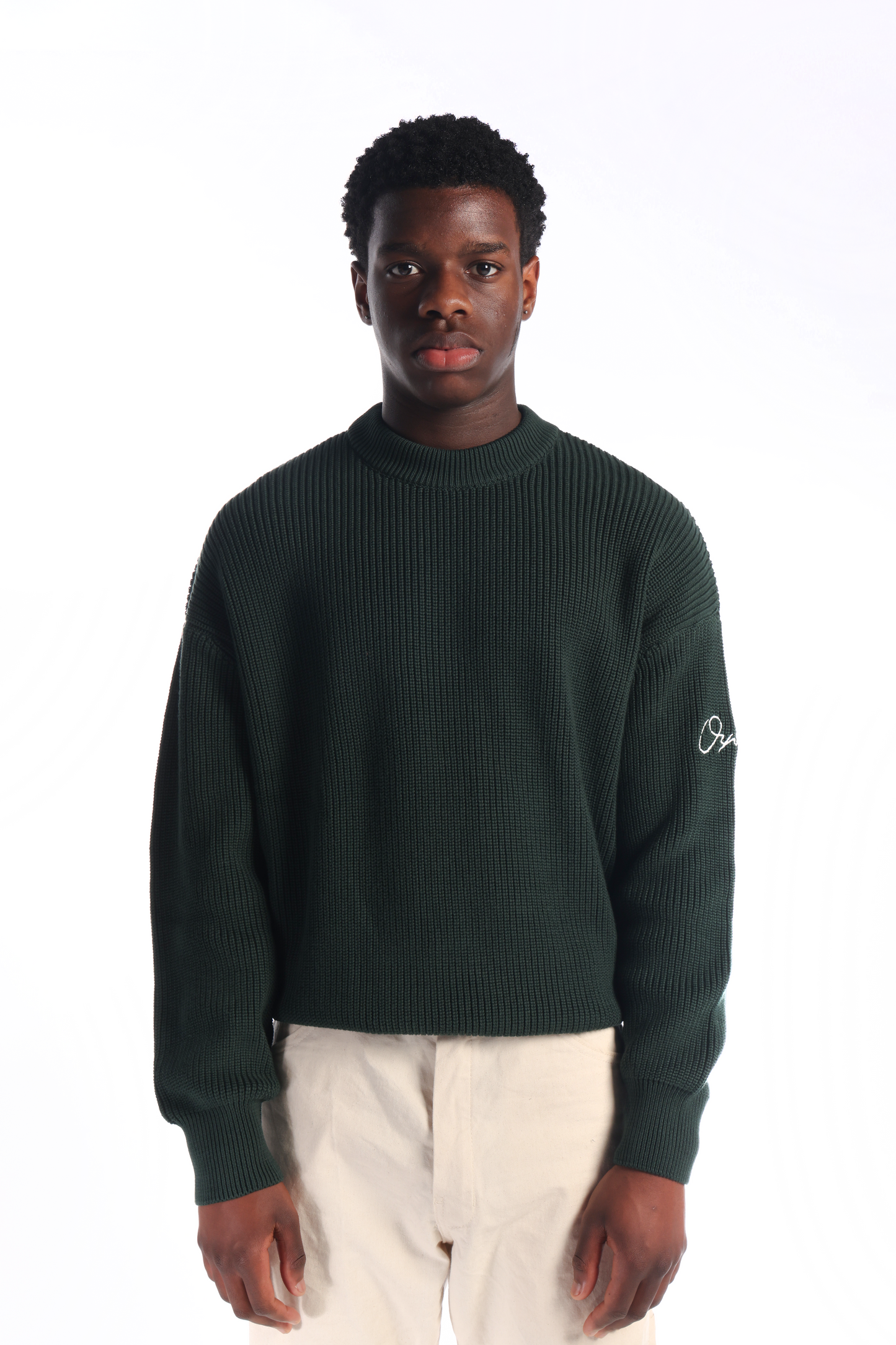 Green Oyster Knit