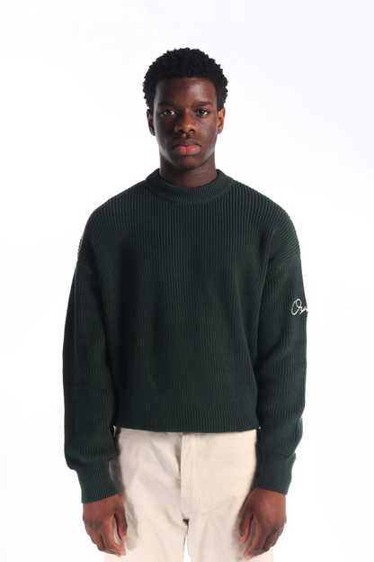 Green Oyster Knit