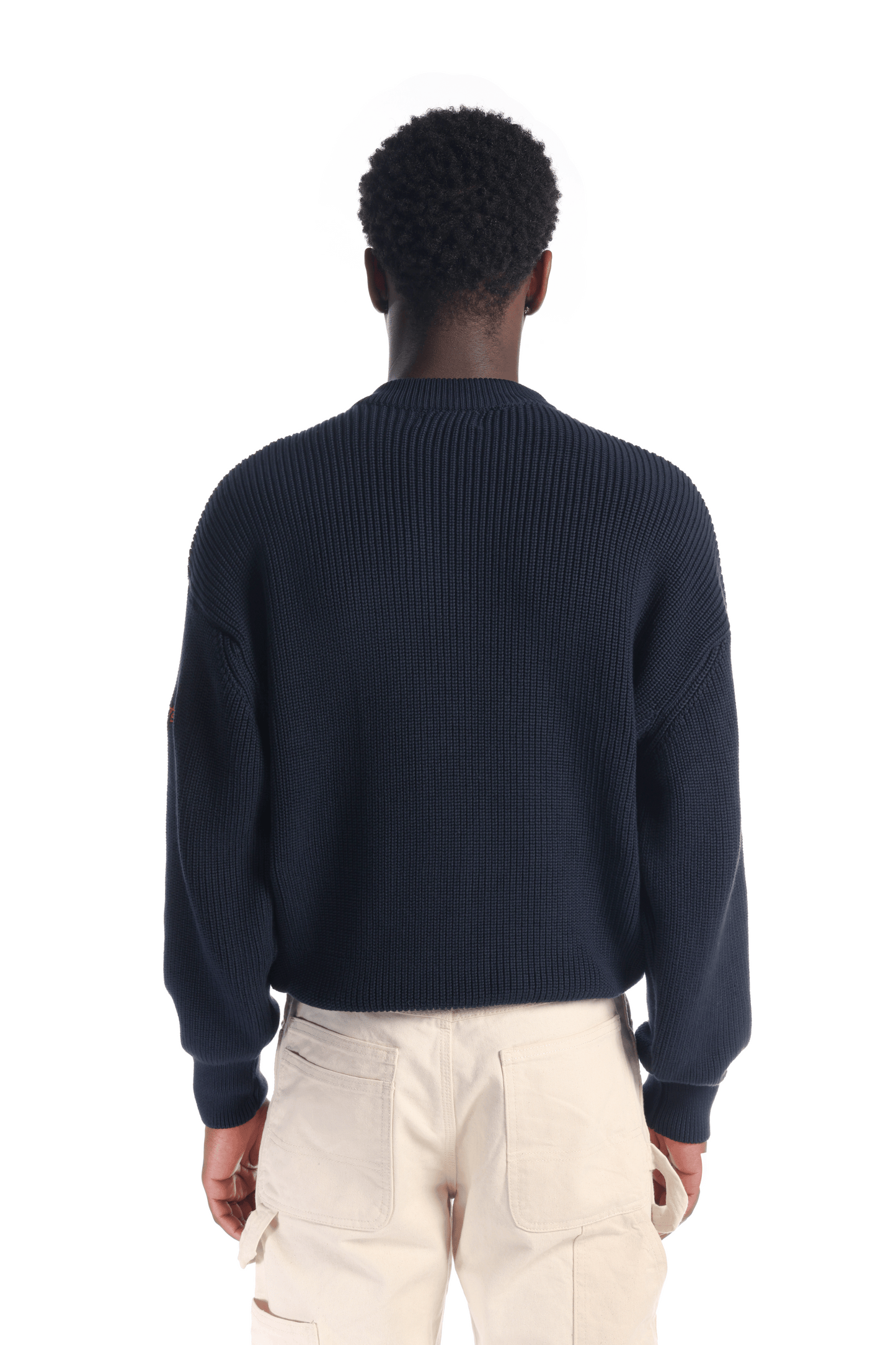 Navy Oyster Knit